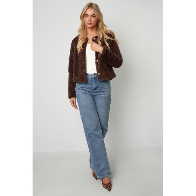 Imitatiebontjas - Donkerbruin