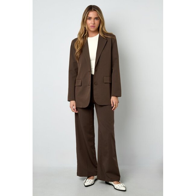 Cocktailblazer - Bruin