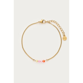 My Jewellery Armband met vier glas kralen