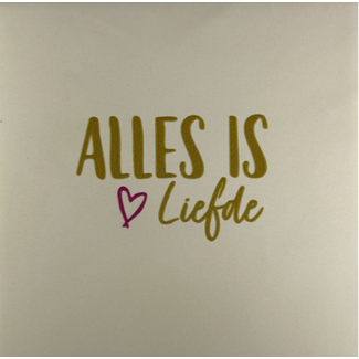 Yett Agenturen Tegeltje - Alles is liefde