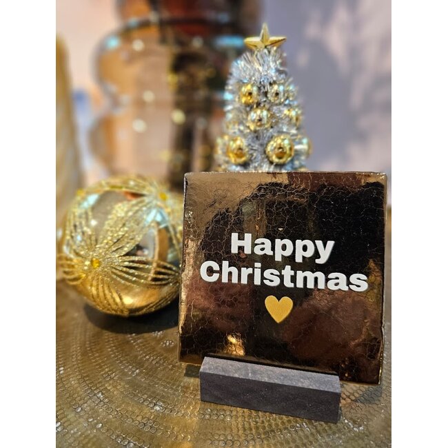 Tegeltje - Happy christmas