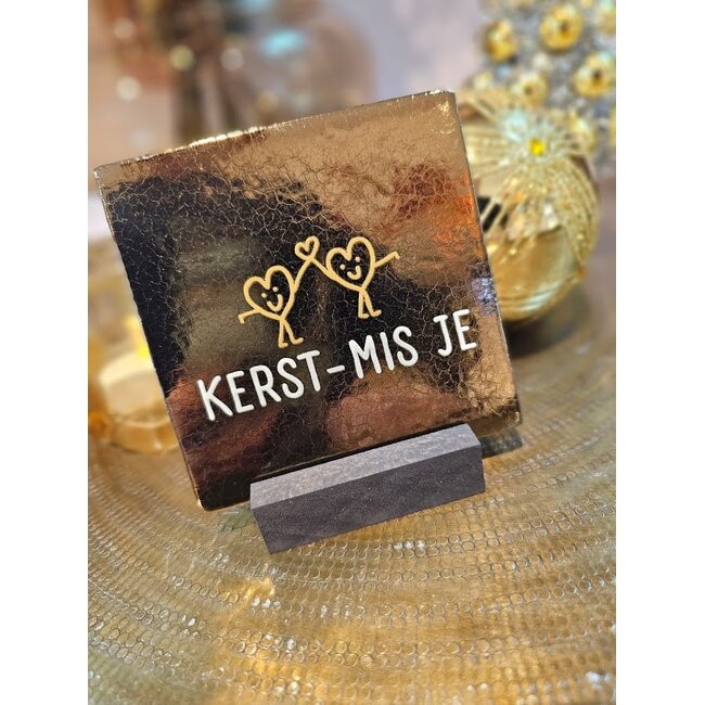 Tegeltje - Kerst-mis je