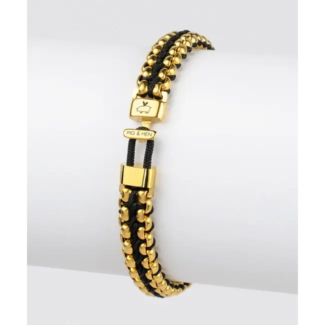 Catena Venetian 7mm - Black/Gold