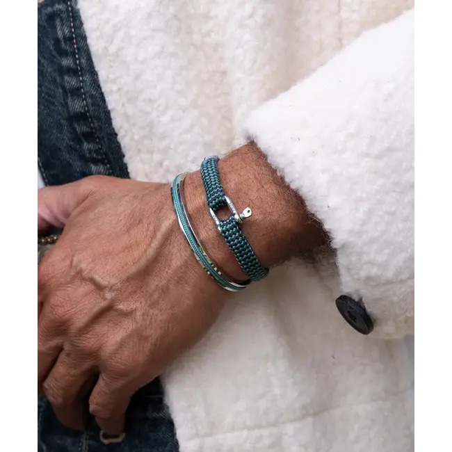 Vicious Vik Navy - Patina Green