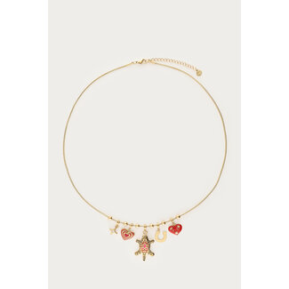 My Jewellery Mystic bedel ketting met luipaard