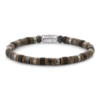 Rebel en Rose Slices - Mixed Grey - 6mm