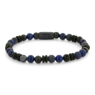 Rebel en Rose Variations Mix-Blue - 6mm