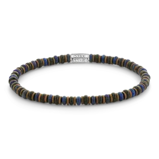 Rebel en Rose Slices - Mixed Blue - 4mm