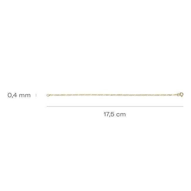 Armband 2261YGO - Geelgoud (14k)