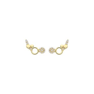 Blush Gold Jewels Oorknoppen 7377YZI - Geelgoud (14k) met Zirconia