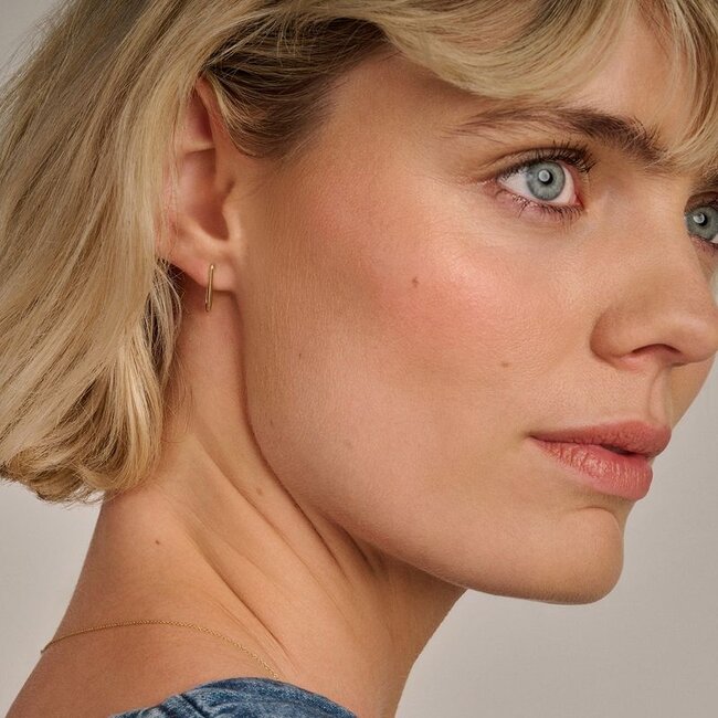 Oorringen 7380YGO - Geelgoud (14k)