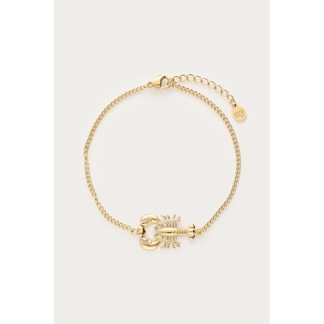 Mer minimalistische armband met kreeft