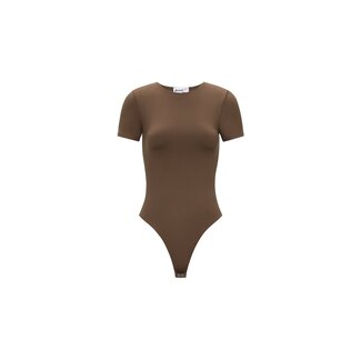 Yehwang Shapewear bodysuit shirt basic - Chocoladekleur