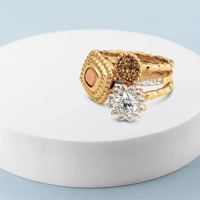 Twisted & Vivid Christmas Lights Ringen Set