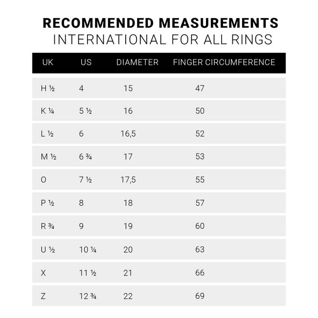 Ring Chain Steen Onyx