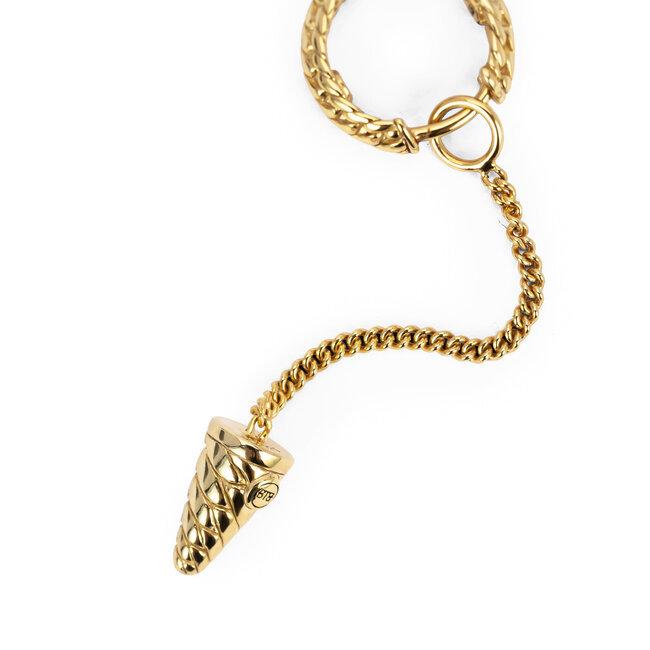 Oorbel Ben Verguld Single Piece