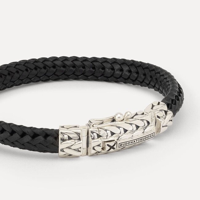 Armband Nurul/Ellen Mix Leather Black