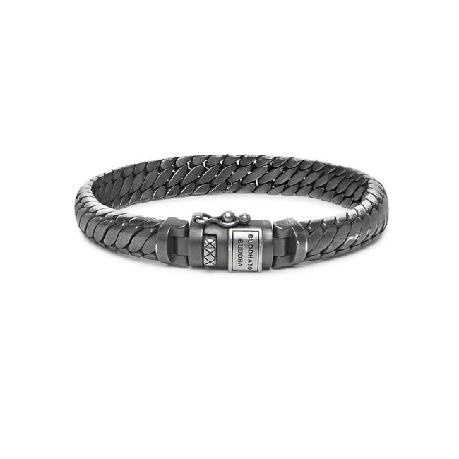 Armband Ben XS Black Rhodium Zilver
