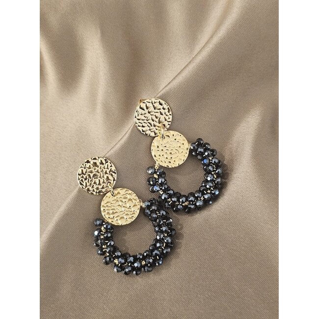 Oorbellen Mini Victoria - Gris