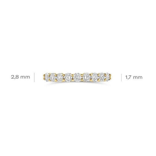 Blush Lab Diamonds Ring LG1043Y – Geelgoud (14k)