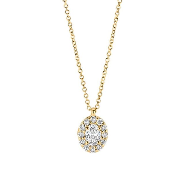 Blush Gold Jewels Blush Lab Diamonds Collier LG3019Y – Geelgoud (14k)