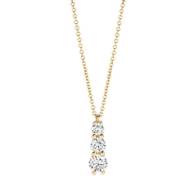 Blush Gold Jewels Blush Lab Diamonds Collier LG3020Y – Geelgoud (14k)