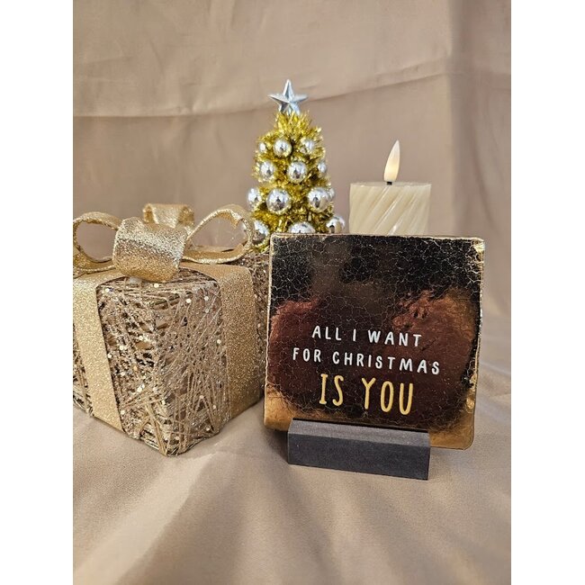 Tegeltje - All I want for christmas is you