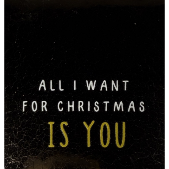 Tegeltje - All I want for christmas is you