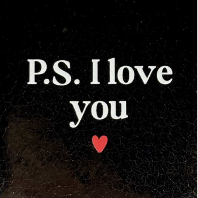 Tegeltje - P.S. I love you