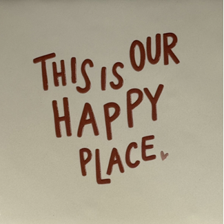 Yett Agenturen Tegeltje - This is our happy place