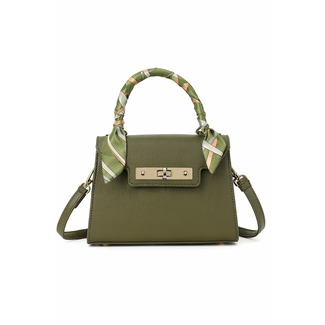 Giuliano The Scarf Satchel handtas - Groen