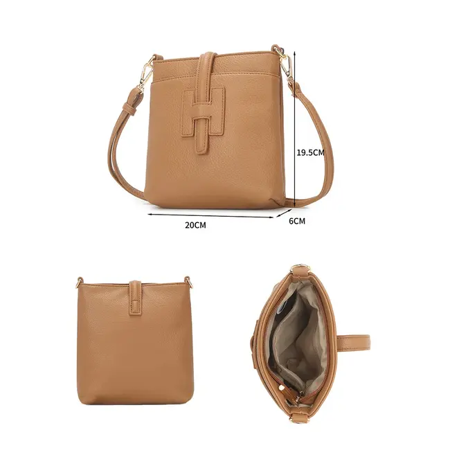 The Easy-Going schoudertas - Goud