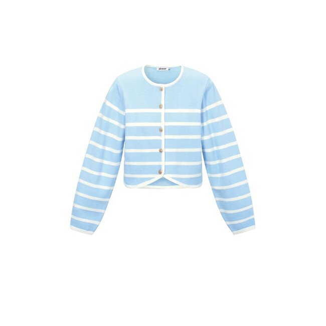 The Valentine Stripe - Blauw
