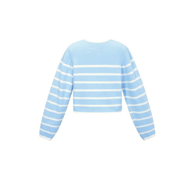 The Valentine Stripe - Blauw