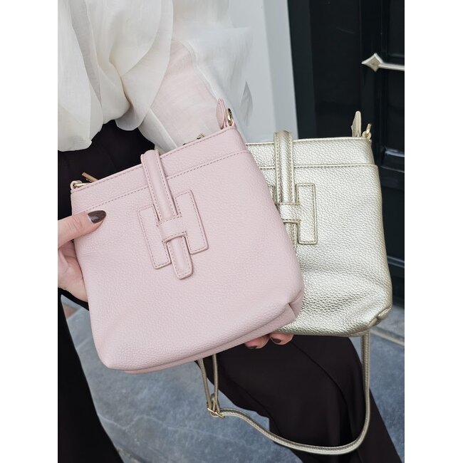 The Easy-Going schoudertas - Roze