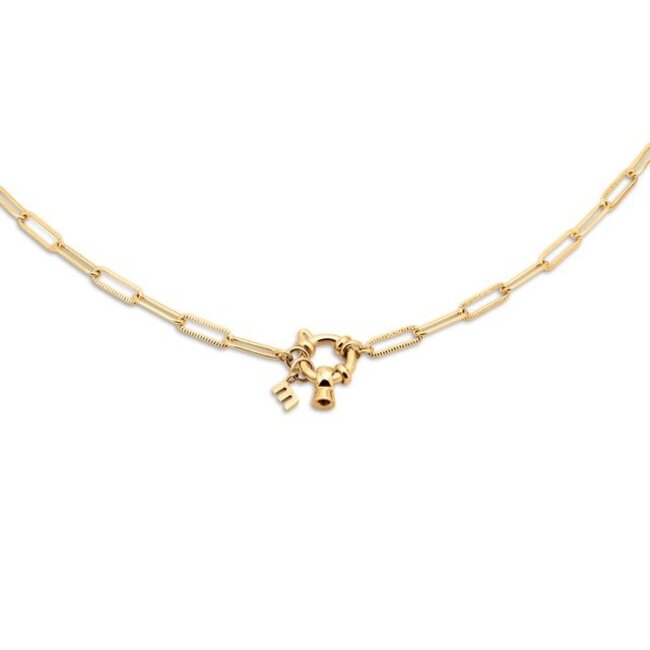 Friends Paperclip Ketting  - Goudkleurig