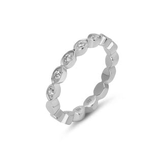 Melano Jewelry Friends Inez ring - Zilverkleurig