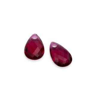 Melano Jewelry Kosmic  Crystal Drop - Fuchsia Purple