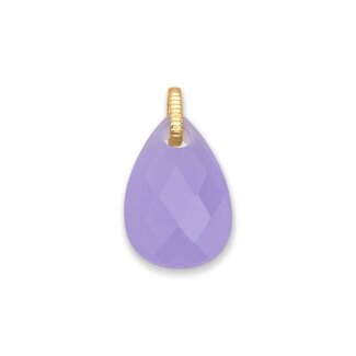 Melano Jewelry Kosmic Glass droplet - Milk lavender