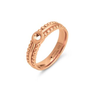 Melano Jewelry Twisted Toya ring - Rosékleurig