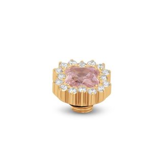 Melano Jewelry Vivid Radiant Clover - Diamond light pink