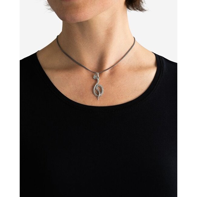 Hanger Ben Snake Zilver