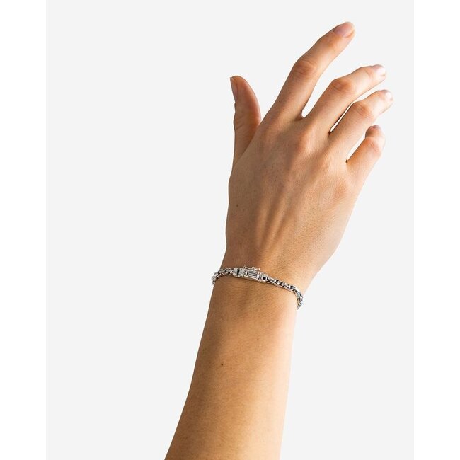 Armband Venetian Mini Twist Zilver