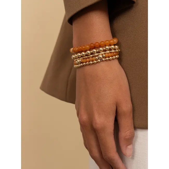 Bold Mix Armband Red Aventurine