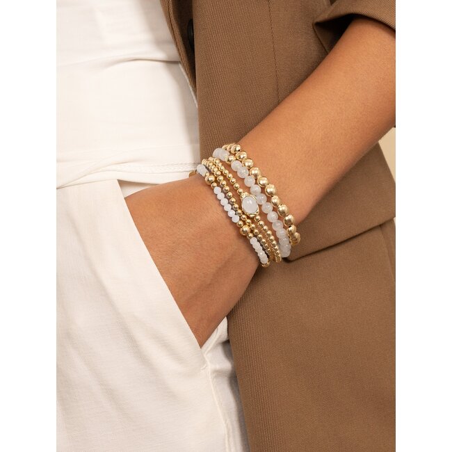 Bold Mix Armband Moonstone