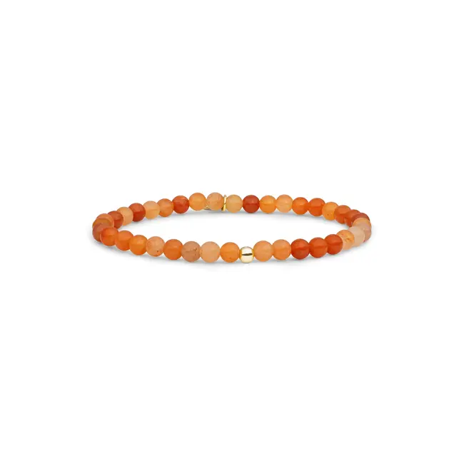 Saturn Armband Small Red Aventurine