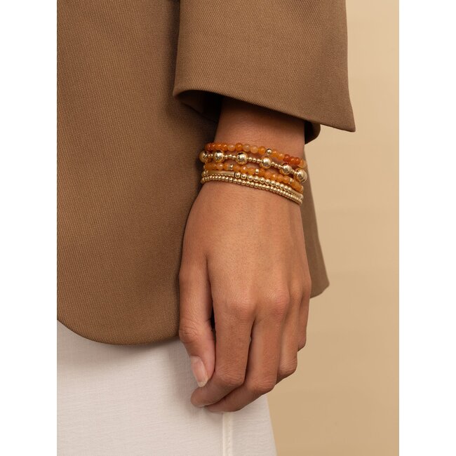 Roundel Interstellar Armband Red Aventurine