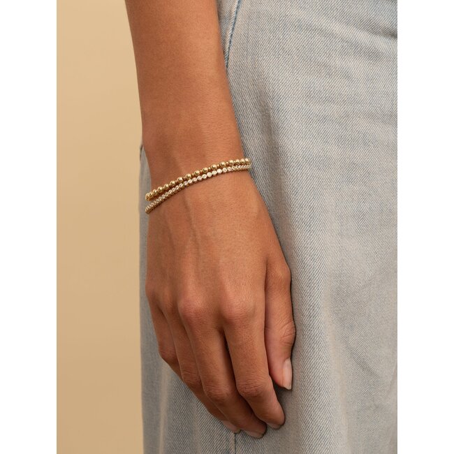 Bold Mix Armband 4mm + 2mm