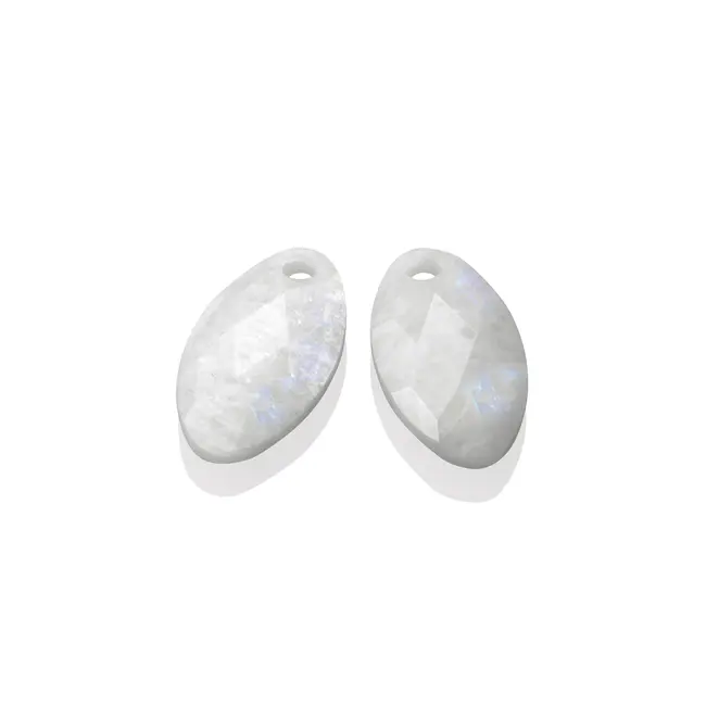 Oorbel Edelstenen Leaf Moonstone