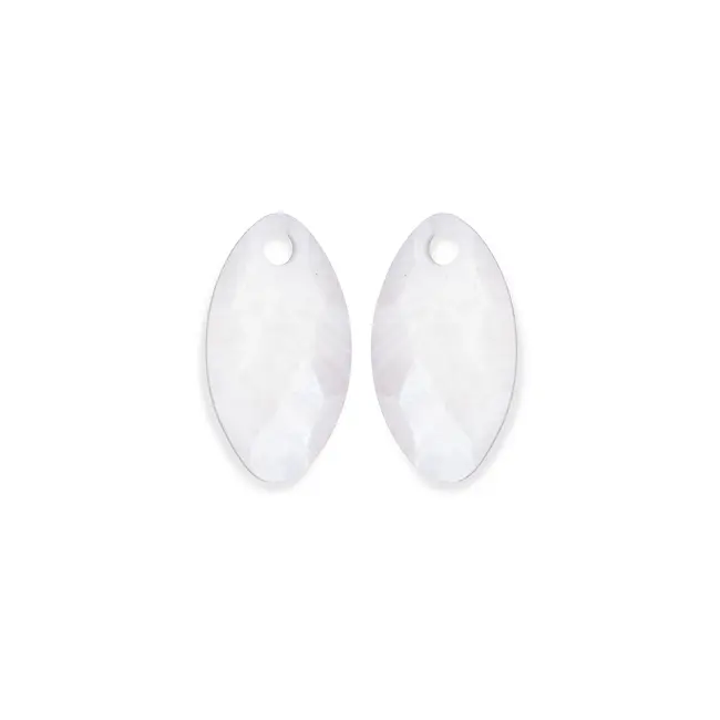 Oorbel Edelstenen Leaf Moonstone